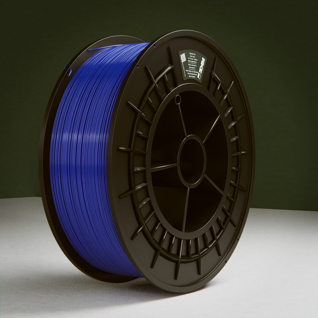 PLA Filament, Blue, 2300 g, 1.75 mm