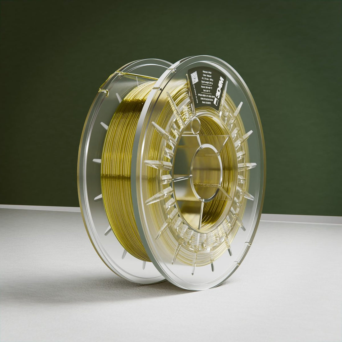 PPSU Filament, Natural, 500 g, 1.75 mm